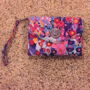 Flowery Very Bradley Wallet